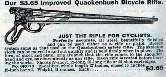 Quackenbush Bicycle Rifle